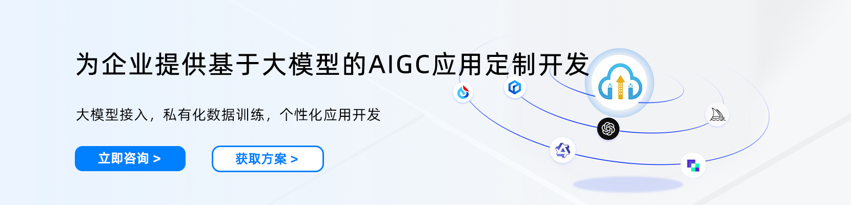 为企业提供基于大模型的AIGC应用定制开发